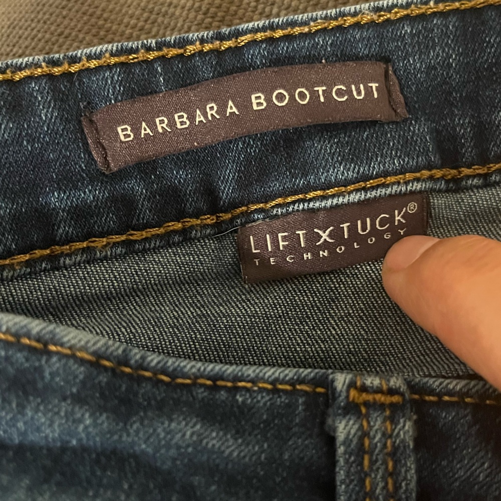 NYDJ Barbara Bootcut Lift X Tuck Medium Wash Jeans. Size Women's 10 - Picture 8 of 15